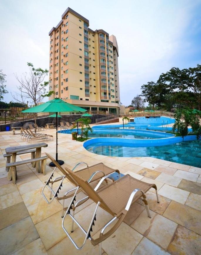 Condominio Thermas Do Bosque - Apto 204 カルダス・ノバス エクステリア 写真